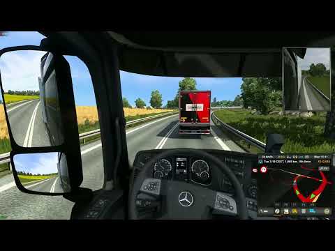 Euro Truck Simulator 2: Kaliningrad, RU to Salzburg, AT
