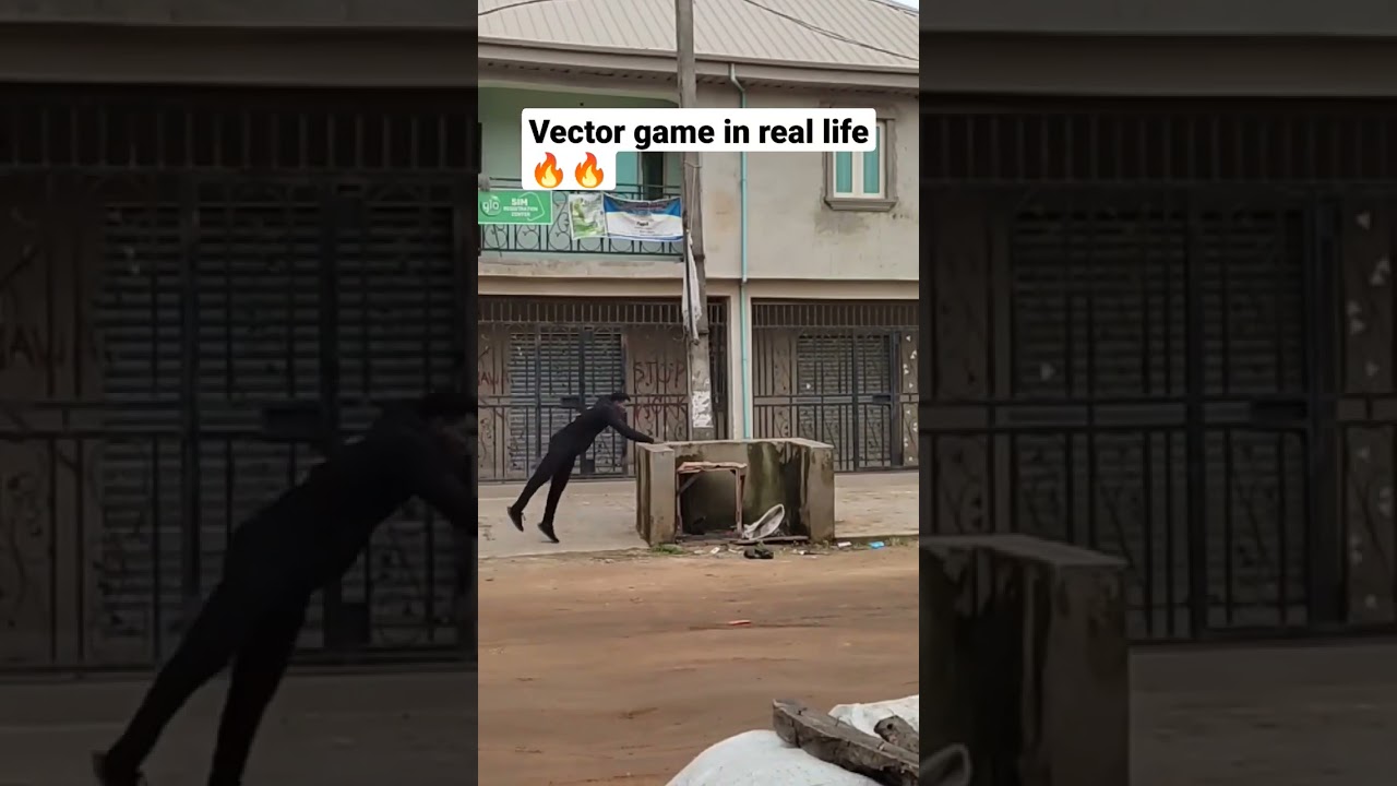 Vector game parkour move in real life🔥🔥🔥🔥 #shorts #shortsvideo