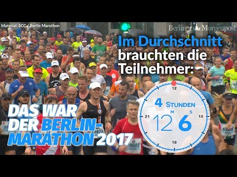 Das war der Berlin Marathon 2017 - Neuer Teilnehmer-Rekord