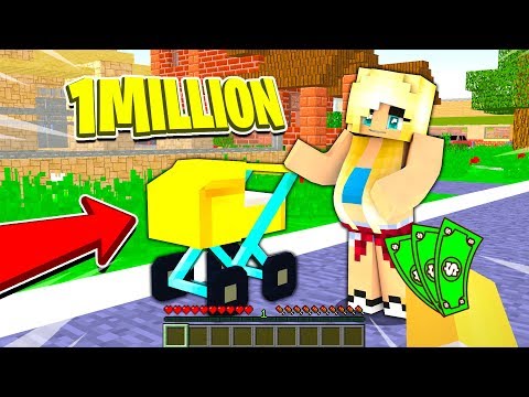 ABBIAMO COMPRATO UN PASSEGGINO DA 1.000.000€ PER IL TERZO FIGLIO!! - Minecraft ITA