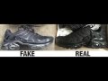 How To Spot Fake Nike Tuned 1 / TN / Air Max Plus Trainers Authentic Vs Replica Comparison