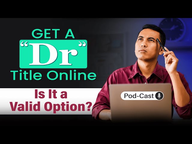 3 Years Doctorate Programs In Online mode? || Is it a valid option