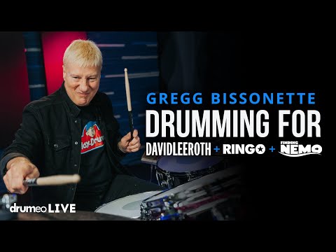 Drumming For David Lee Roth, Ringo & Finding Nemo | Gregg Bissonette