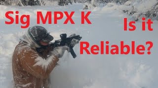 Sig MPX K Snow Reliability Test