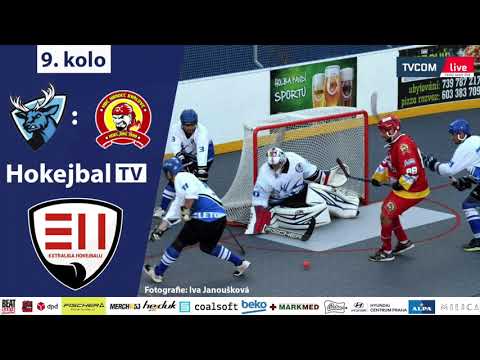 Highlights 9. kola Extraligy hokejbalu -SK Hokejbal Letohradu - HBC Hradec Králové 1988 | 23.10.2021