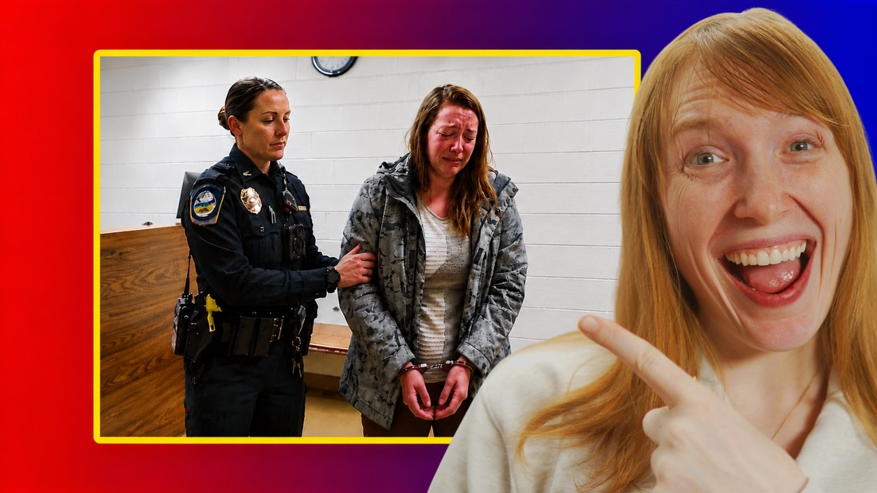 She Can't Stop Hitting Her Husband, Get's Arrested!