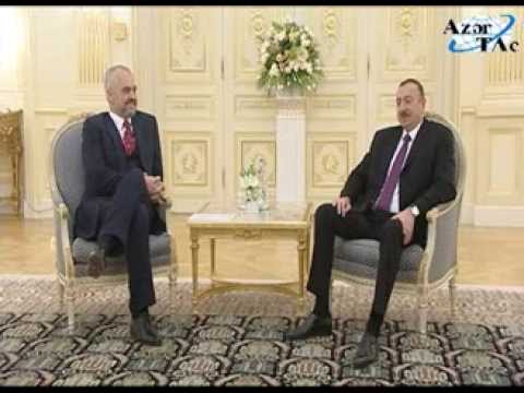 President Ilham Aliyev receives Albanian Premier Edi Rama