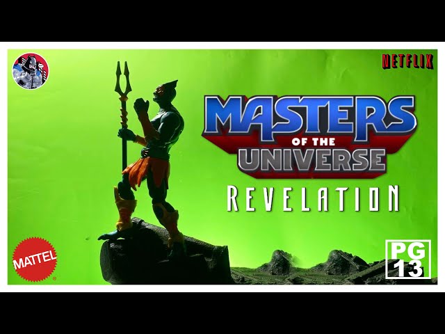 Vídeo relacionado con Masters of the Universe MOTU Masterverse Merman Figura de acción con accesorios, juguete +6 años (Mattel HLB47)