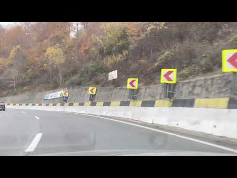 Posada / Prahova / Romania - Noiembrie 2020 - City Drive - Drive Through