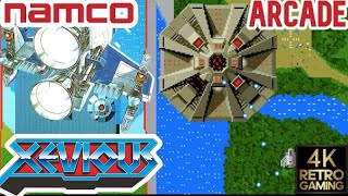 Xevious Arcade  ( Namco 1982 ) 4k Gameplay
