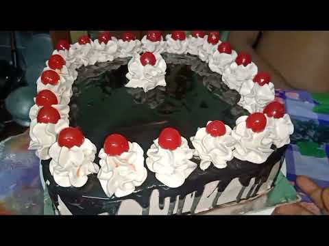 Yummy Black Forest Birthday Cake