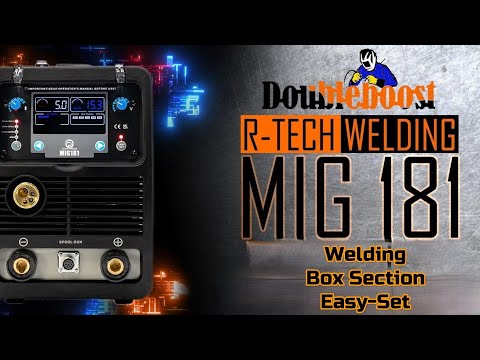 R-Tech MIG181 – Welding box section on Easy-Set