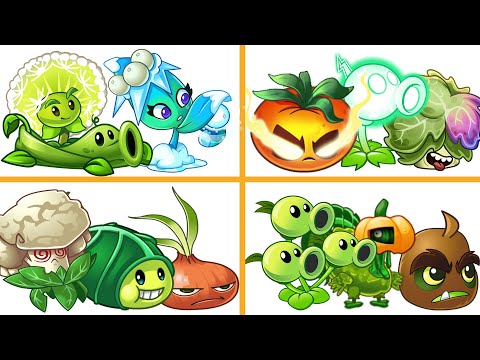 PvZ 2 4 Super Team Plants Vs Team Zombies Part 78 - Team So OP !!!