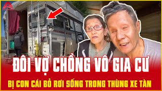 Download lagu MISERABLE: Blind husband, sick wife, abandoned by their children, live homeless in a dilapidated ... mp3