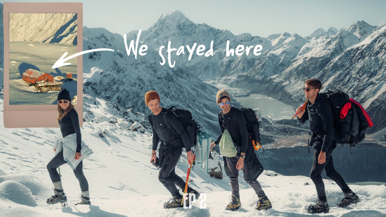 Join adventurers on Mueller Hut hike.