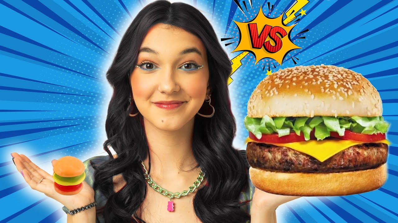 DOCE VS COMIDA DE VERDADE | Luluca