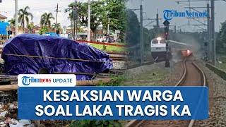 Kesaksian Warga soal Laka Maut Kereta Tabrak Mobil dan Motor di Prambanan Sleman: Sampai Terbalik