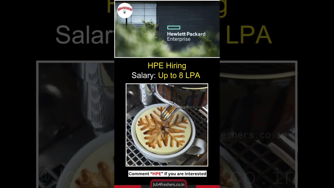 HPE Careers 2025: Hiring Graduate Software Engineer | Apply Link! #engineer #jobupdate