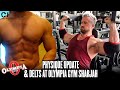 Dubai Vlog : PHYSIQUE UPDATE & Delts at Olympia Gym Sharjah