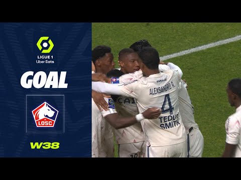 Goal Bafodé DIAKITE (52' - LOSC) ESTAC TROYES - LOSC LILLE (1-1) 22/23