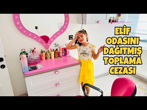 ELİF SİNEMİN ODANI TOPLA ÇABUK !! ETKİNLİK YAPACAĞIM DİYE HER YERİ DAĞITMIŞ!!