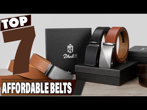 Budget-Friendly Fashion: Ranking the Top 7 Best Affordable Belts!
