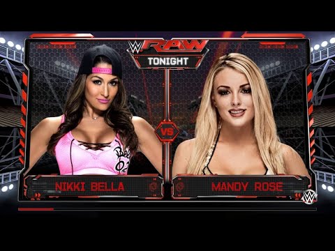 Wwe2k19 nicki bella vs mandy rose
