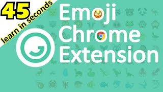 How to add and use the Emoji Keyboard Chrome Extension by JoyPixels