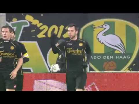 Mikolaj Lebedynski [1-1] ADO Den Haag - Roda JC Kerkrade 26 januari 2013
