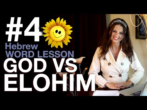 What is an Elohim? (4th Video in the Hebrew Vocab Block)