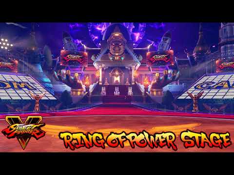 Street Fighter V / 5 RING OF POWER STAGE Theme [All Parts Mix]