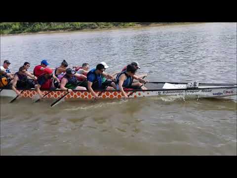 EDBRC dragon boat Team Got Pho, demonstrating 72 spm race pace