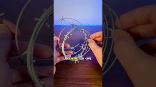 This 3D Printed Barbed Wire Looks So Cool - Model by lu