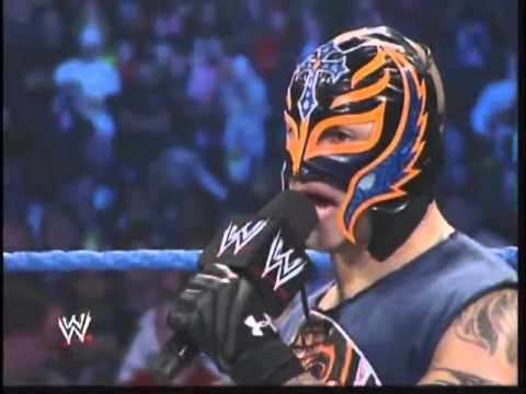 WWE SMACKDOWN 1/22/10 Rey Mysterio Calls Out The Undertaker