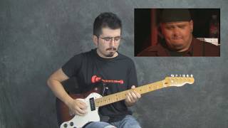 How Deep In The Blues Robben Ford guitar solo cover
