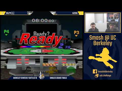 Berkeley Biweekly Battles #18 - Melee Singles Grand Finals - Ralph vs Azusa