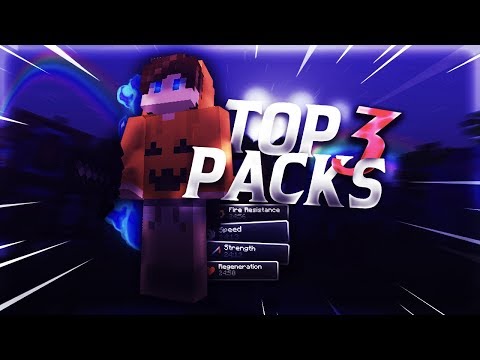 Los 3 MEJORES TEXTURE PACKS 16x16 *FULL FPS* | Minecraft PvP #1