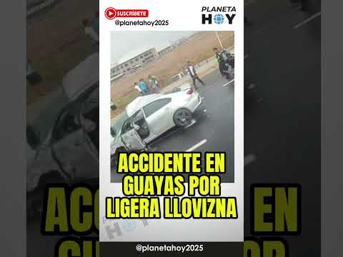 ACCIDENTE EN GUAYAS POR LLONIZNA