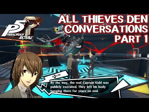 All Thieves Den Conversations Part 1 - Persona 5 Royal