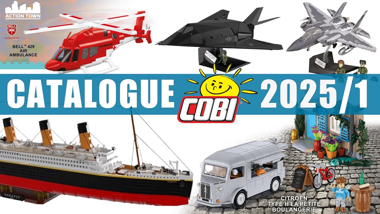 📖NEW Complete COBI catalogue 2025/1 - Tanks, planes, cars, ships #cobi