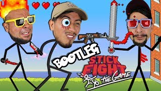 PLAYING BOOTLEG STICK FIGHT: THE GAME! WHY DO WE DO THIS TO OURSELVES! EPIC STICK FIGURE GAMES
