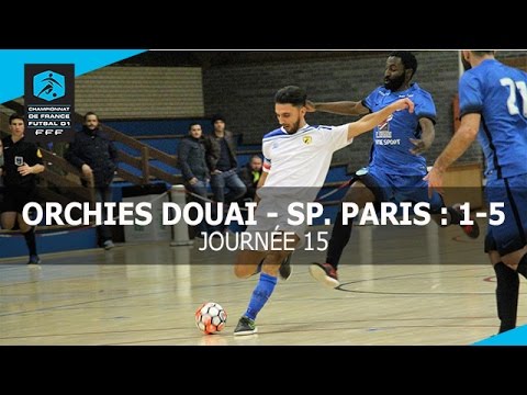 J15 : Orchies Douai - Sporting Paris (1-5), le résumé