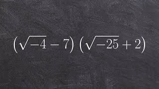 ALG2 Unit 3 Apply foil to multiply two complex numbers