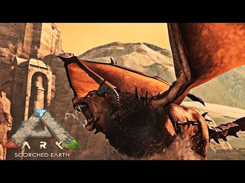 Trying To Survive My First Time In ARKs Scorched Earth Map - Full Gameplay Series - Part 4