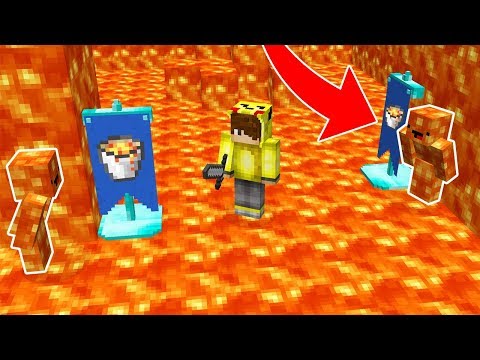 GÖRÜNMEYEN LAV OLDUM! - Minecraft SAKLAMBAÇ