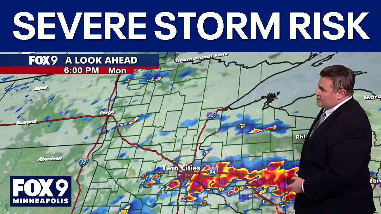 MN weather: Severe storms possible Monday