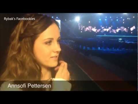 Annsofi to SA - after the dress rehearsal - 26.01.13