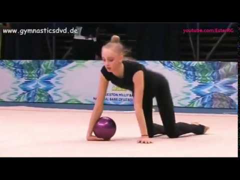 Olena Diachenko Ball Podium Training - WC Tashkent 2017