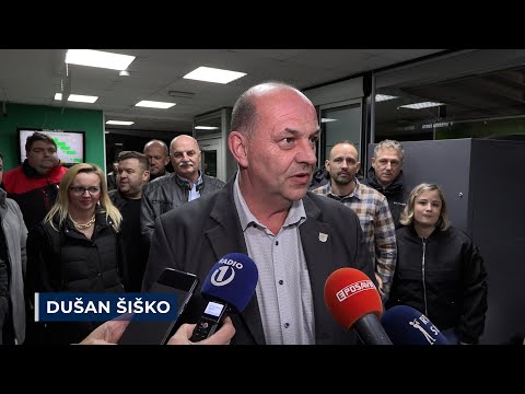 KRŠKO 2022: Dušan Šiško po uvrstitvi v 2. krog volitev