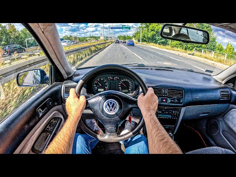 1999 Volkswagen Bora ( 1.6 100 hp ) | POV Test Drive #2516 Joe Black